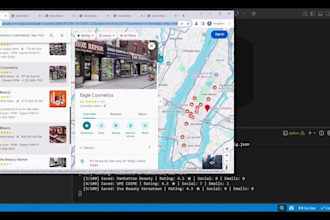 extract fresh on demand b2b google maps leads and local business data