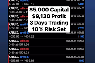 deliver a profitable forex trading robot, forex ea robot, trading bot, gold ea