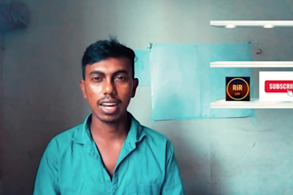 record a professional bengali voice over for your video