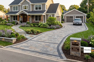 redesign your front yard curb appeal and driveway in 3d