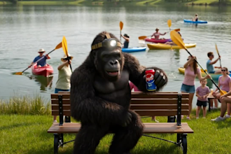 create a viral ai vlog with talking animals in using veo 3
