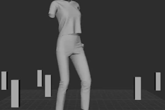 create custom fashion, 3d cloth renders, 3d cloth simulation, and cgi animation
