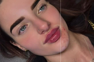natural photo retouching for pmu, botox and filler artists
