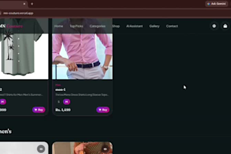 build a custom responsive mern stack website as a full stack developer