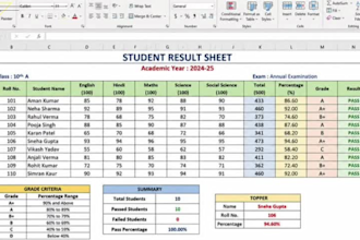 do data entry, data cleaning and formatting in excel