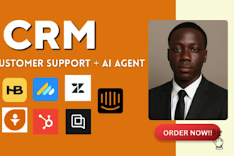 setup hubspot crm, fix zendesk, intercom commslayer gorgias shopify automation