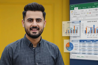 design a professional automated excel dashboard