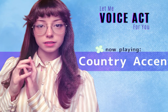 voice act for your female character