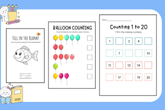 design math english and drawing worksheets for pre nursery to kg