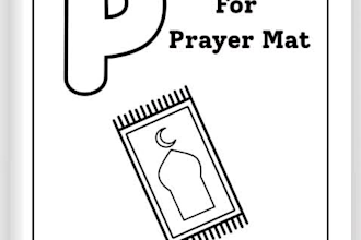 create islamic coloring books for children
