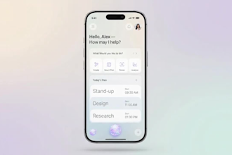 ai 3d animated app preview video web3 saas explainer ui motion graphics meta ads