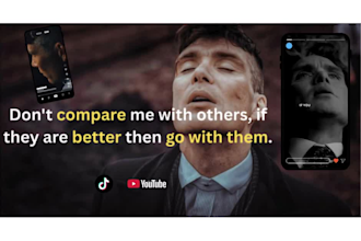 create  viral motivation shorts tiktok , you tube videos