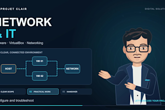 configure and troubleshoot networks and vmware or virtualbox labs