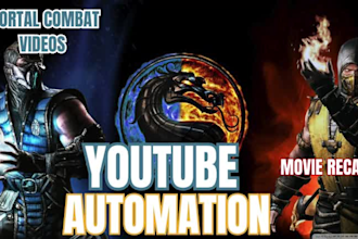 setup youtube automation channel with super hero movie recap cash cow video