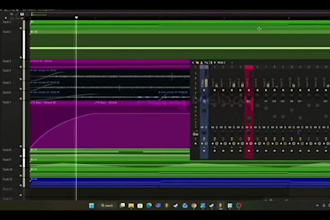 compose or recreate similar style binaural relaxation music