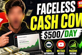 build profitable youtube automation cash cow faceless channel 2026 fast strategy