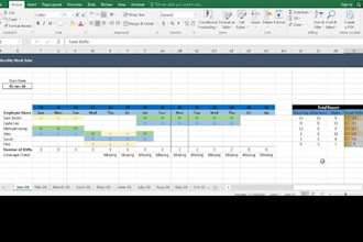 do data analytics and business intelligence and KPI tracking