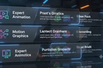 logo animation and motion graphics in after effects
