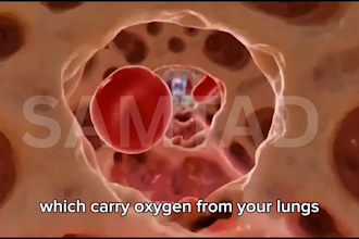 do 3d medical animation 3d anatomy cell explainer and blood transformation video