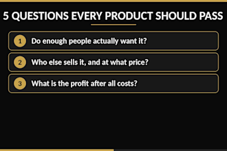 research products and competitors for your ecommerce store