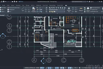 convert your PDF or sketch to autocad drawing