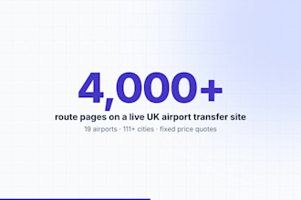 build programmatic seo landing pages in nextjs for every city or service