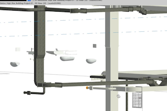 design hvac system, ducting, piping, and mep drawings in revit