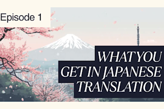 translate english to natural japanese by a native speaker