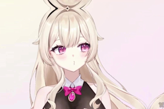 design and rig live2d vtuber model anime live2d model rigging 3d vtuber model