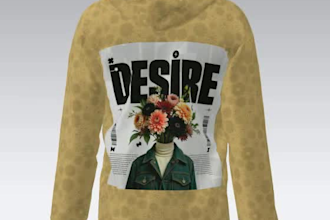 create 3d apparel rendering and product tech pack