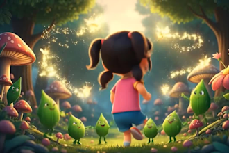 create a personalized kids storybook with your child as the main character
