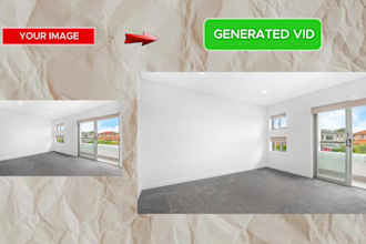 convert empty photos into an ai real estate video with virtual staging