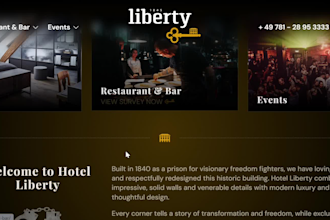 design your hotel booking website or vacation rental direct booking site on wix