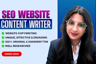 provide website copywriting and SEO website content