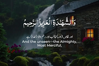create beautiful quran recitation videos with translation and subtitles