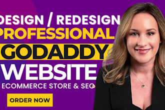 design godaddy website redesign godaddy ecommerce store godaddy website design