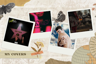 create stunning and fantastic custom cover arts for your albums or singles