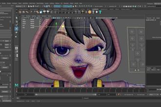 rig3d for lens studio,facetrack,rig prop for animaze,vseeface,fnaf,daz genesis 9