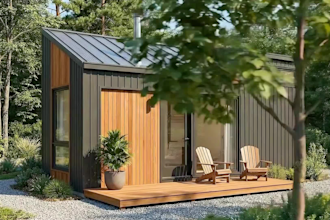 do tiny barndominium house design and visualization