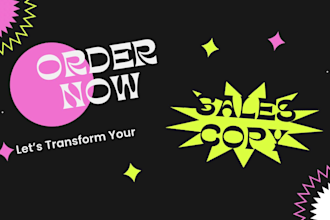write high converting sales and landing page copy