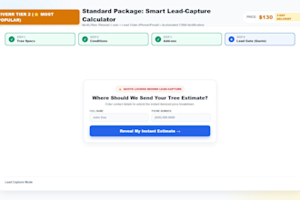 build a custom web calculator, pricing tool, or instant quote estimator