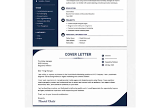 create modern CV and professional resume