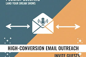 podcast email outreach for guesting or inviting guests