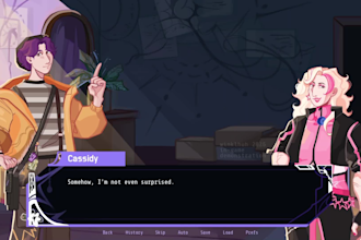 draw visual novel character sprite