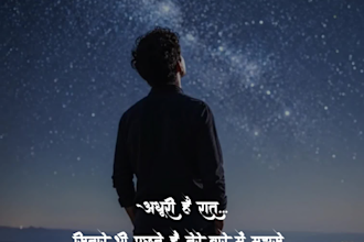 write emotional hindi shayari, love poetry,instaram caption