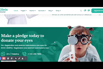 design healthcare websites for clinics, doctors and health providers