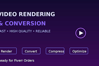 compress, convert and optimize your videos professionally