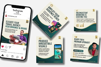 instagram carousel post social media carousel post reels canva template design