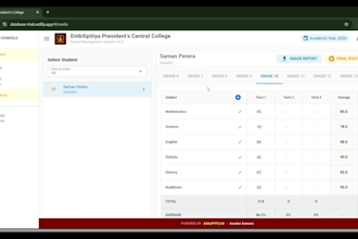 a premium school management system with quasar and vue 3