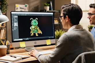 design animated telegram stickers for crypto and brands